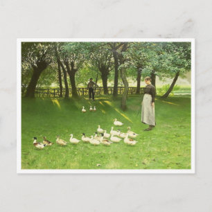 Klassiek Briefkaart voor schilderen