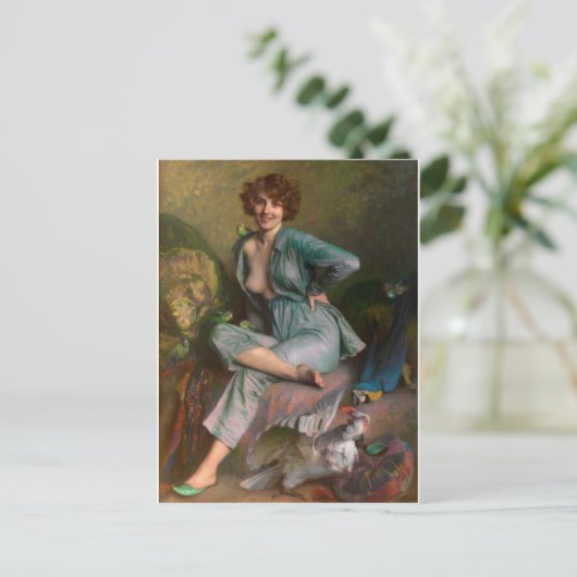 Klassiek Briefkaart voor schilderen (Staand voorkant)