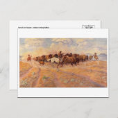 Klassiek Briefkaart voor schilderen (Voorkant / Achterkant)