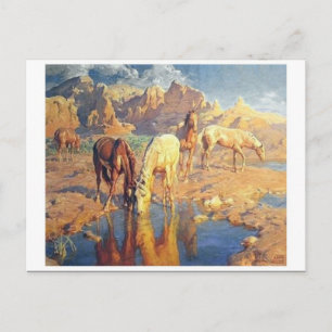 Klassiek Briefkaart voor schilderen