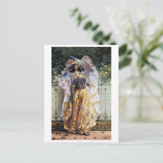 Klassiek Briefkaart voor schilderen (Staand voorkant)