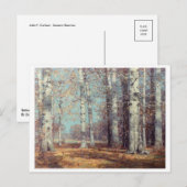 Klassiek Briefkaart voor schilderen (Voorkant / Achterkant)