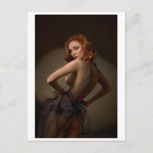 Klassiek Briefkaart voor schilderen