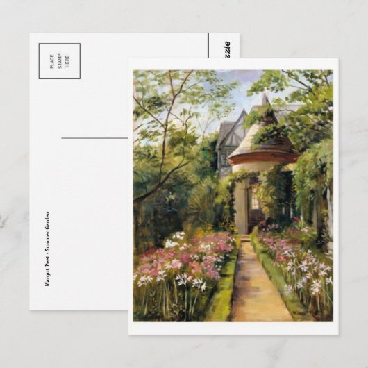 Klassiek Briefkaart voor schilderen (Voorkant / Achterkant)