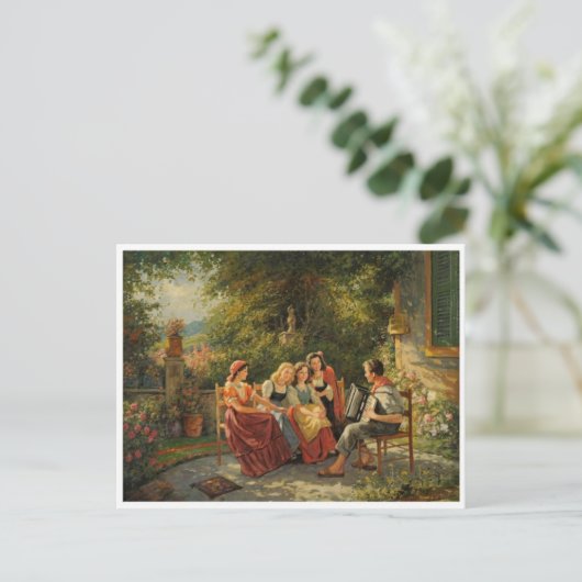 Klassiek Briefkaart voor schilderen (Staand voorkant)