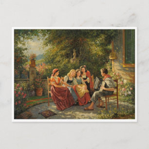 Klassiek Briefkaart voor schilderen