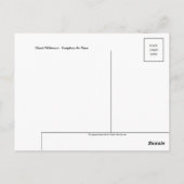 Klassiek Briefkaart voor schilderen (Achterkant)