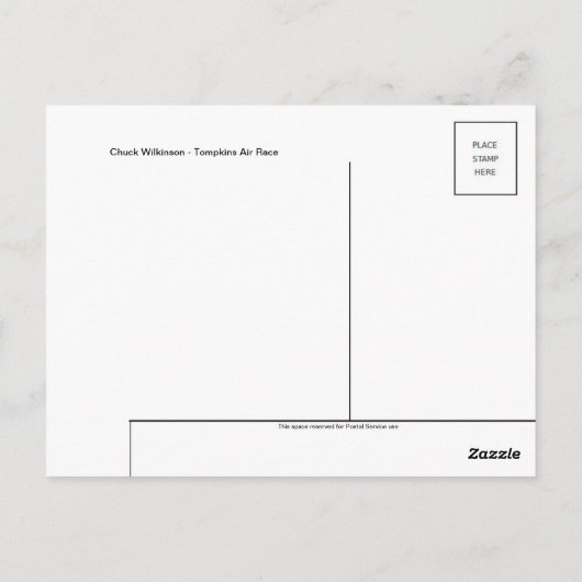 Klassiek Briefkaart voor schilderen (Achterkant)