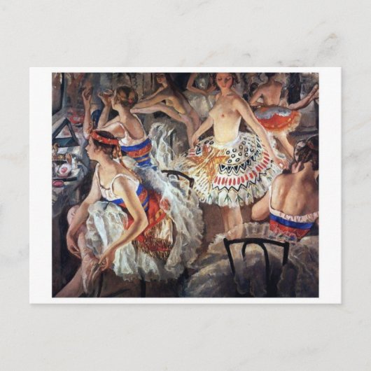 Klassiek Briefkaart voor schilderen (Voorkant)