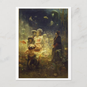 Klassiek Briefkaart voor schilderen