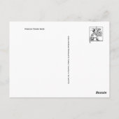 Klassiek Briefkaart voor schilderen (Achterkant)