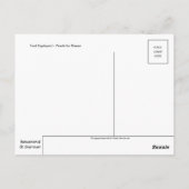 Klassiek Briefkaart voor schilderen (Achterkant)