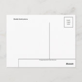 Klassiek Briefkaart voor schilderen (Achterkant)