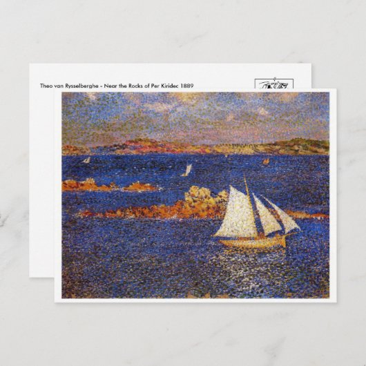 Klassiek Briefkaart voor schilderen (Voorkant / Achterkant)