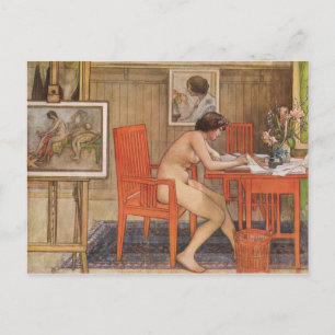 Klassiek Briefkaart voor schilderen