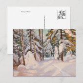 Klassiek Briefkaart voor schilderen (Voorkant / Achterkant)