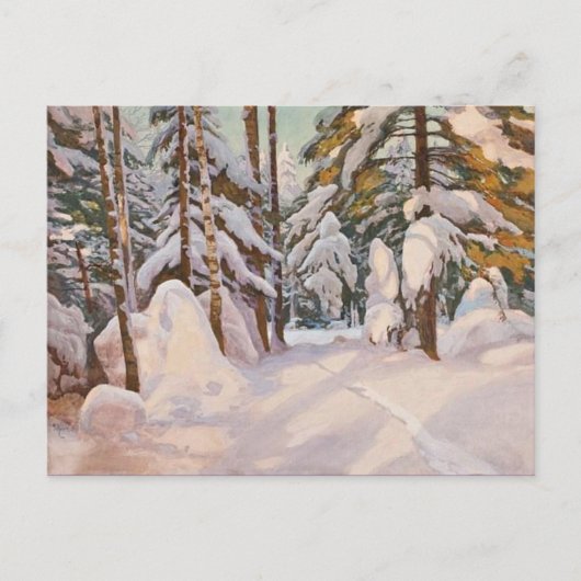 Klassiek Briefkaart voor schilderen (Voorkant)