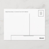 Klassiek Briefkaart voor schilderen (Achterkant)