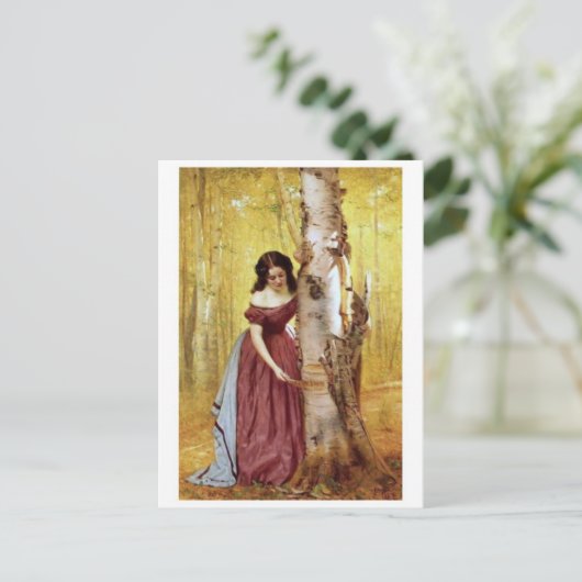 Klassiek Briefkaart voor schilderen (Staand voorkant)