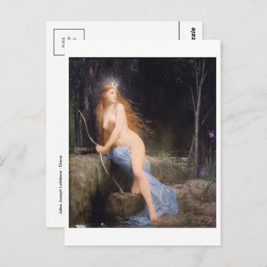 Klassiek Briefkaart voor schilderen (Voorkant / Achterkant)