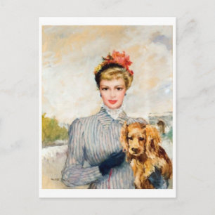 Klassiek Briefkaart voor schilderen