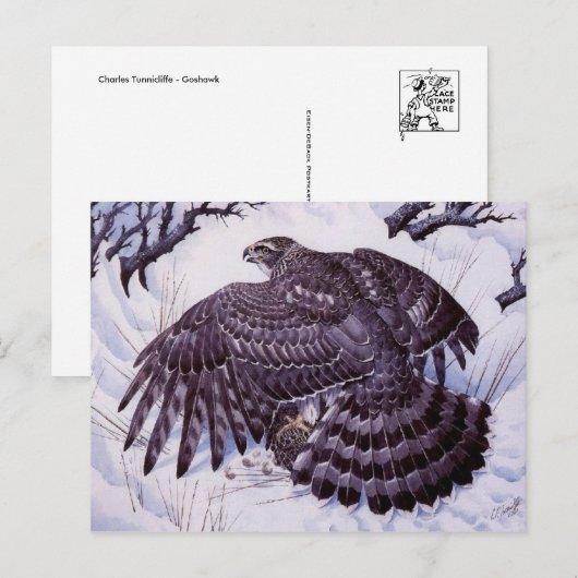 Klassiek Briefkaart voor schilderen (Voorkant / Achterkant)