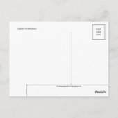 Klassiek Briefkaart voor schilderen (Achterkant)