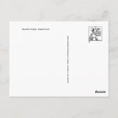 Klassiek Briefkaart voor schilderen (Achterkant)