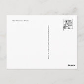 Klassiek Briefkaart voor schilderen (Achterkant)