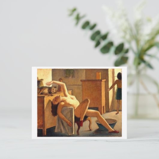 Klassiek Briefkaart voor schilderen (Staand voorkant)