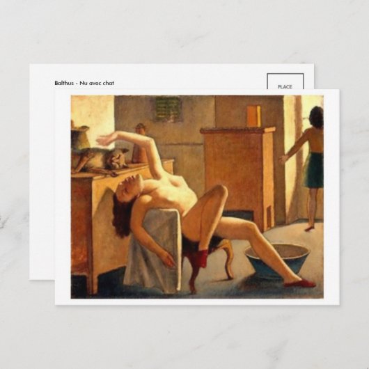 Klassiek Briefkaart voor schilderen (Voorkant / Achterkant)