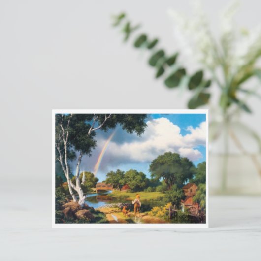 Klassiek Briefkaart voor schilderen (Staand voorkant)