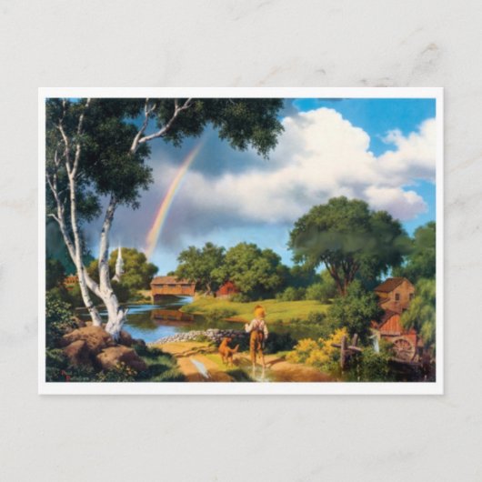 Klassiek Briefkaart voor schilderen (Voorkant)