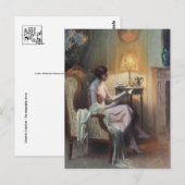 Klassiek Briefkaart voor schilderen (Voorkant / Achterkant)