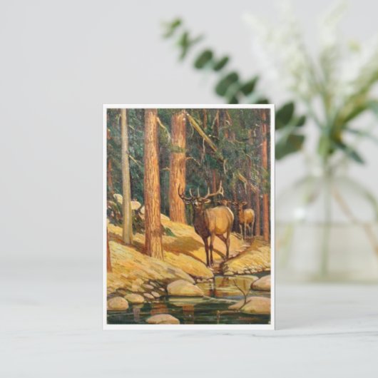 Klassiek Briefkaart voor schilderen (Staand voorkant)