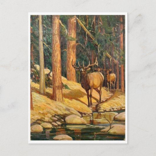 Klassiek Briefkaart voor schilderen (Voorkant)