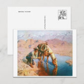 Klassiek Briefkaart voor schilderen (Voorkant / Achterkant)