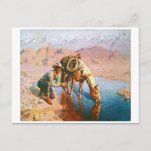 Klassiek Briefkaart voor schilderen