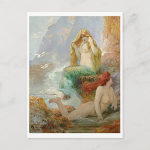 Klassiek Briefkaart voor schilderen