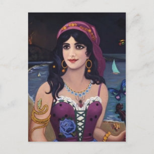 Klassiek Briefkaart voor schilderen