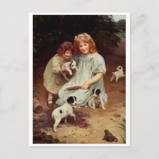 Klassiek Briefkaart voor schilderen (Voorkant)