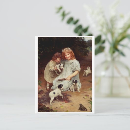 Klassiek Briefkaart voor schilderen (Staand voorkant)