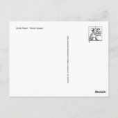 Klassiek Briefkaart voor schilderen (Achterkant)