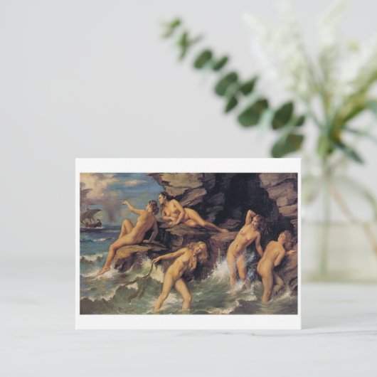 Klassiek Briefkaart voor schilderen (Staand voorkant)