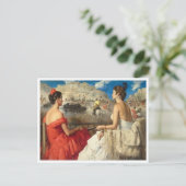 Klassiek Briefkaart voor schilderen (Staand voorkant)