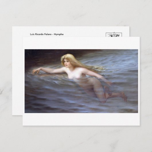 Klassiek Briefkaart voor schilderen (Voorkant / Achterkant)