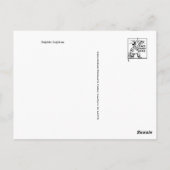 Klassiek Briefkaart voor schilderen (Achterkant)