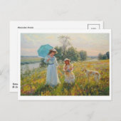 Klassiek Briefkaart voor schilderen (Voorkant / Achterkant)