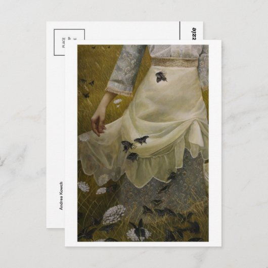 Klassiek Briefkaart voor schilderen (Voorkant / Achterkant)