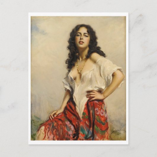 Klassiek Briefkaart voor schilderen (Voorkant)